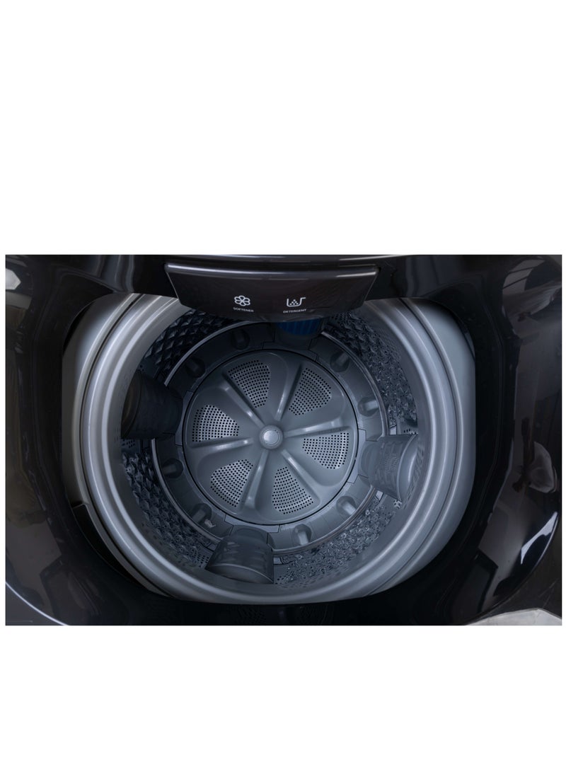 Toshiba - Top Load Automatic Washing Machine 8 kg AW-J800AUPEG Silver - Image 1