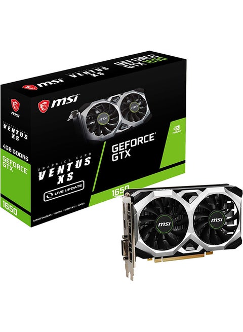 GTX 1650 D6 VENTUS XS V1 Black