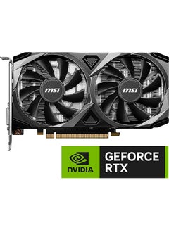 GeForce RTX 3050 VENTUS 2X XS OC Graphics Card, 8GB GDDR6 128-bit Memory, 1807 MHz Boost Clock, 14Gbps Mermory Speed, 2560 CUDA Cores, PCIE 4, DP v1.4a / HDMI / DL-DVI-D x 1c | 912-V809-426 Black - pnsku/N70014794V/45/_/1697523664/5ac28c80-de31-4752-8222-bd0466ee635a