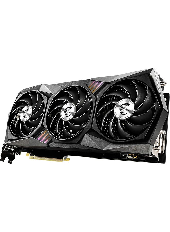 MSI - Nvidia Geforce RTX 3090 Gaming X TRIO 24G Graphic Card (VGA), 24Gb GDDR6X, 384-Bit, 19.5 Gbps Memory Speed, 1785 Mhz Boost Clock, Pci Express Gen 4 Interface Black - Image 1