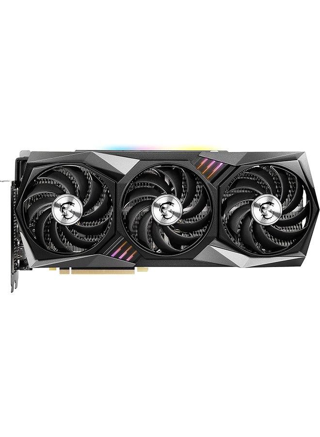 MSI - Nvidia Geforce RTX 3090 Gaming X TRIO 24G Graphic Card (VGA), 24Gb GDDR6X, 384-Bit, 19.5 Gbps Memory Speed, 1785 Mhz Boost Clock, Pci Express Gen 4 Interface Black - Image 1