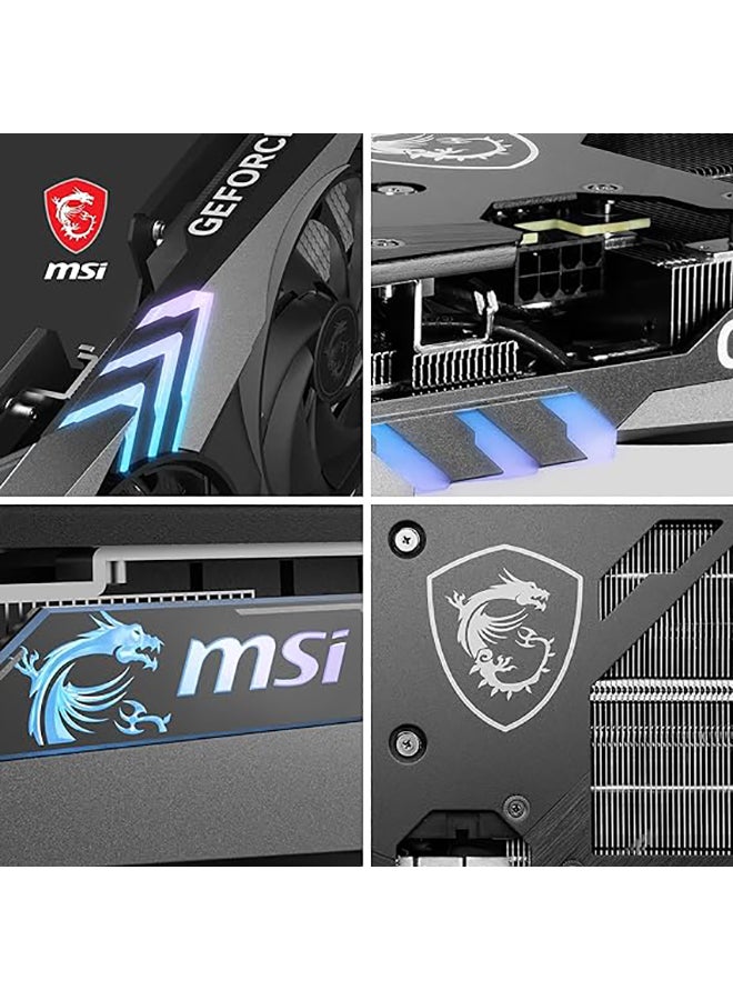 إم اس أي - بطاقة رسومات GeForce RTX 4060 Ti Gaming X 16G - NVIDIA RTX 4060 Ti، ذاكرة GDDR6 سعة 16 جيجابايت، 18 جيجابت في الثانية، PCIe 4.0، Twin Frozr 9، RGB، DLSS3 - Image 1