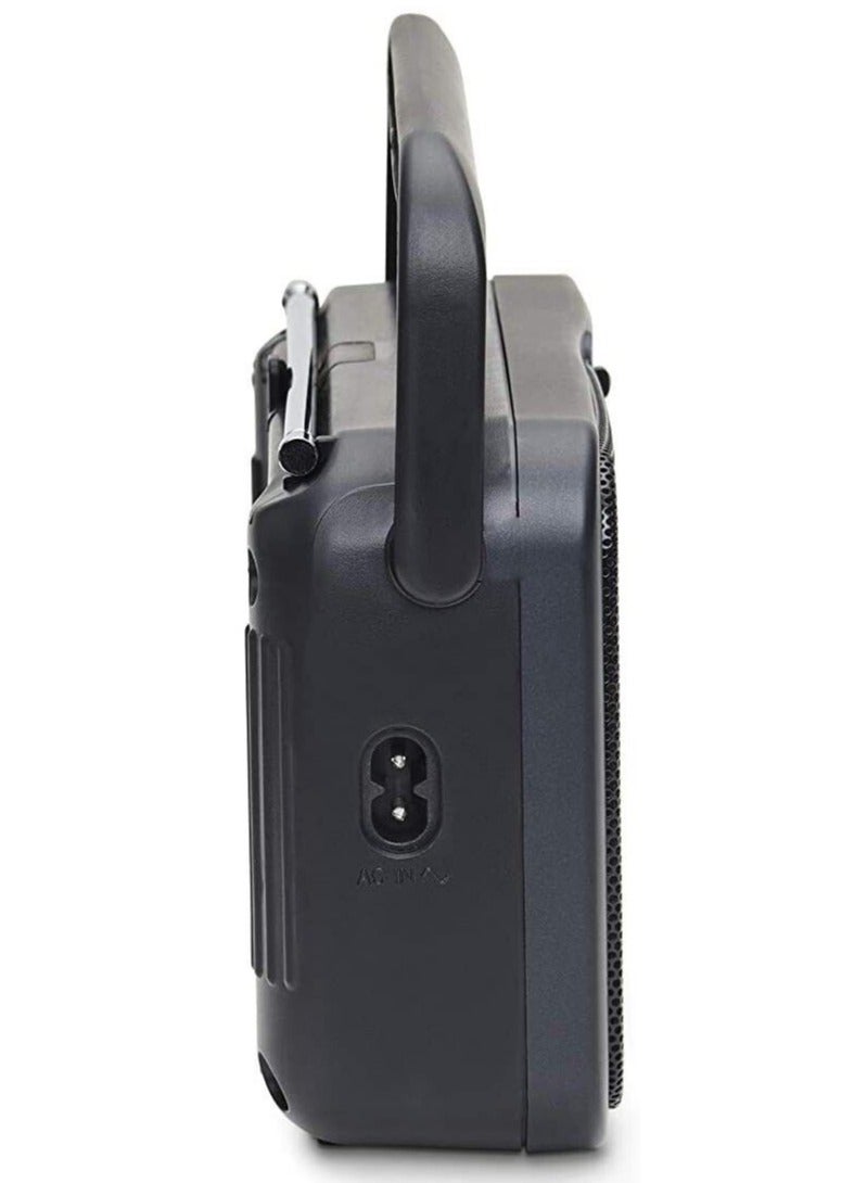 Panasonic - Digital Portable FM/AM Radio With Tuner And AC Or DC Operation RF-2400D Black/Noir - Image 1