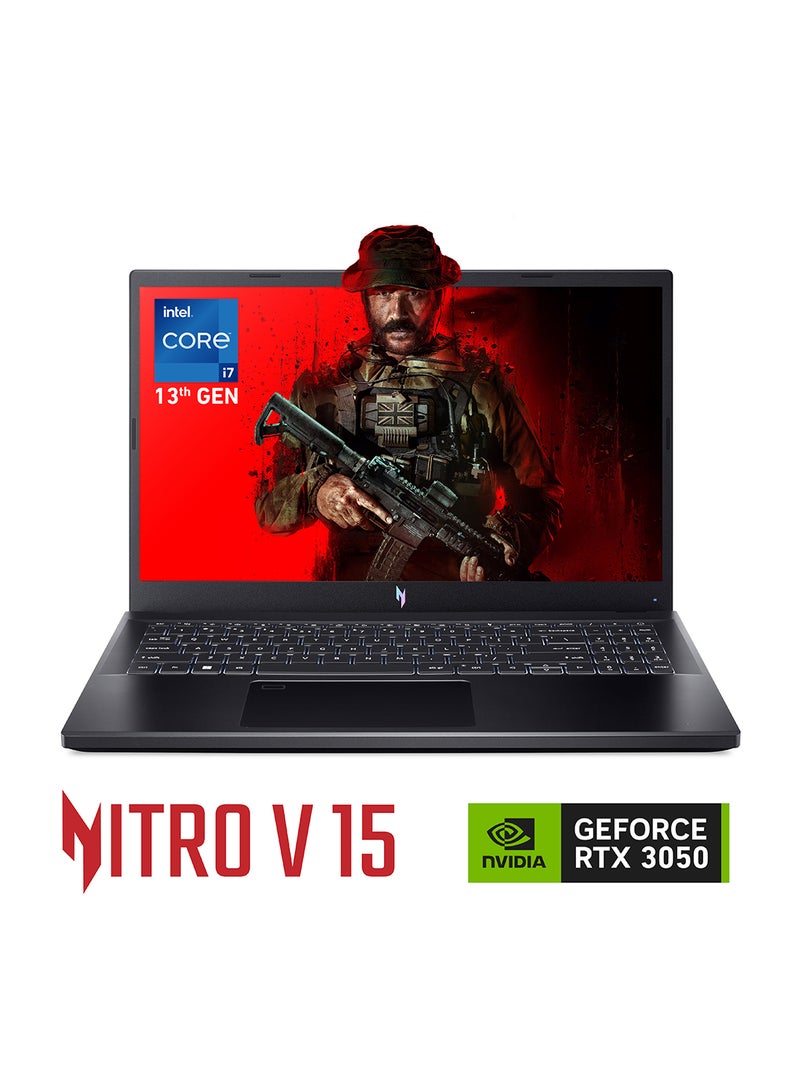 Nitro V ANV15 Gaming Notebook 13Th Gen Intel Core i7-13620H 10 Cores/16GB DDR5 RAM/512GB SSD Storage/6GB NVIDIA®GeForce®RTX 3050 Graphics/15.6 Inch FHD IPS 144Hz Display/Win 11 Home English/Arabic Obsidian Black - pnsku/N70014877V/45/_/1717136064/73864ee1-c19a-48c6-997d-c45f0ecb493b