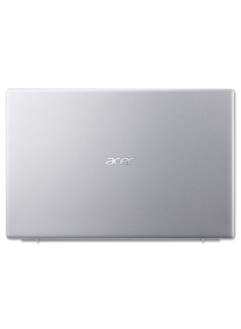 Acer - Swift 3 SF314 Ultra-Thin Notebook AMD Ryzen 7-5700U Octa Core Upto 4.30GHz/16GB DDR4 RAM/512GB SSD Storage/AMD Radeon Graphics/14 Inch FHD IPS Display/Win 11 Home/WiFi-6/Backlit KB English/Arabic Pure Silver - Image 1