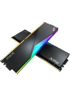 XPG Lancer DDR5 RGB 5600MHz 32GB (2x16GB) 288-Pins Desktop SDRAM Memory RAM Kit Heatsink 133.35mm Black  - Image 1