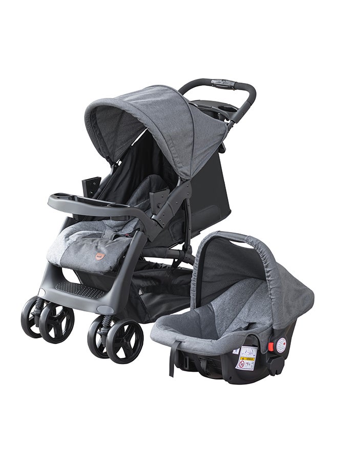 Moon Aria Baby Stroller 2-In-1 Travel System Plus Detachable Carrier Car Seat  - Image 1