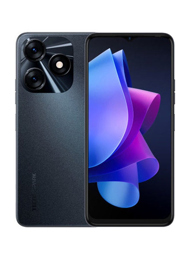 تكنو هاتف Spark 10 ثنائي الشريحة باللون الأسود الميتا وذاكرة وصول عشوائي سعة 8 جيجابايت وذاكرة داخلية سعة 128 جيجابايت ويدعم تقنية الجيل الرابع - إصدار الشرق الأوسط - Image 1