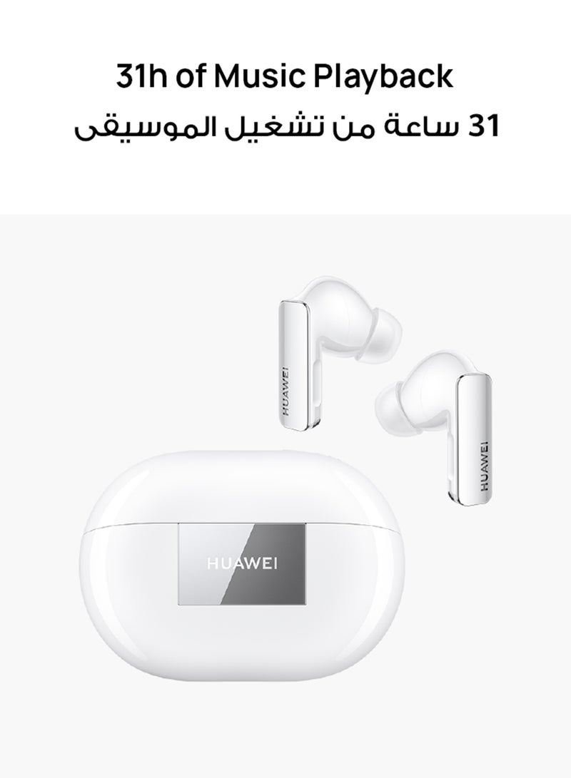 هواوي - سماعات FreeBuds Pro 3، برنامج تشغيل مزدوج فائق السمع، صوت نقي 2.0، تقنية ANC 3.0 الذكية، معادل صوت تكيفي ثلاثي، معتمد من HWA وصوت لاسلكي عالي الدقة، اتصال بجهاز مزدوج باللون الأخضر - Image 1