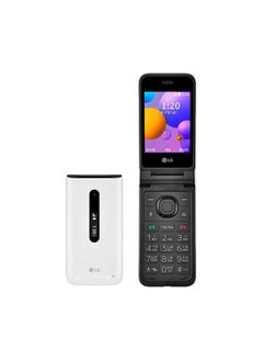 Folder 2 Mobile Phone In White Color With 8GB Internal Memory, 1GB RAM And Supports 4G LTE