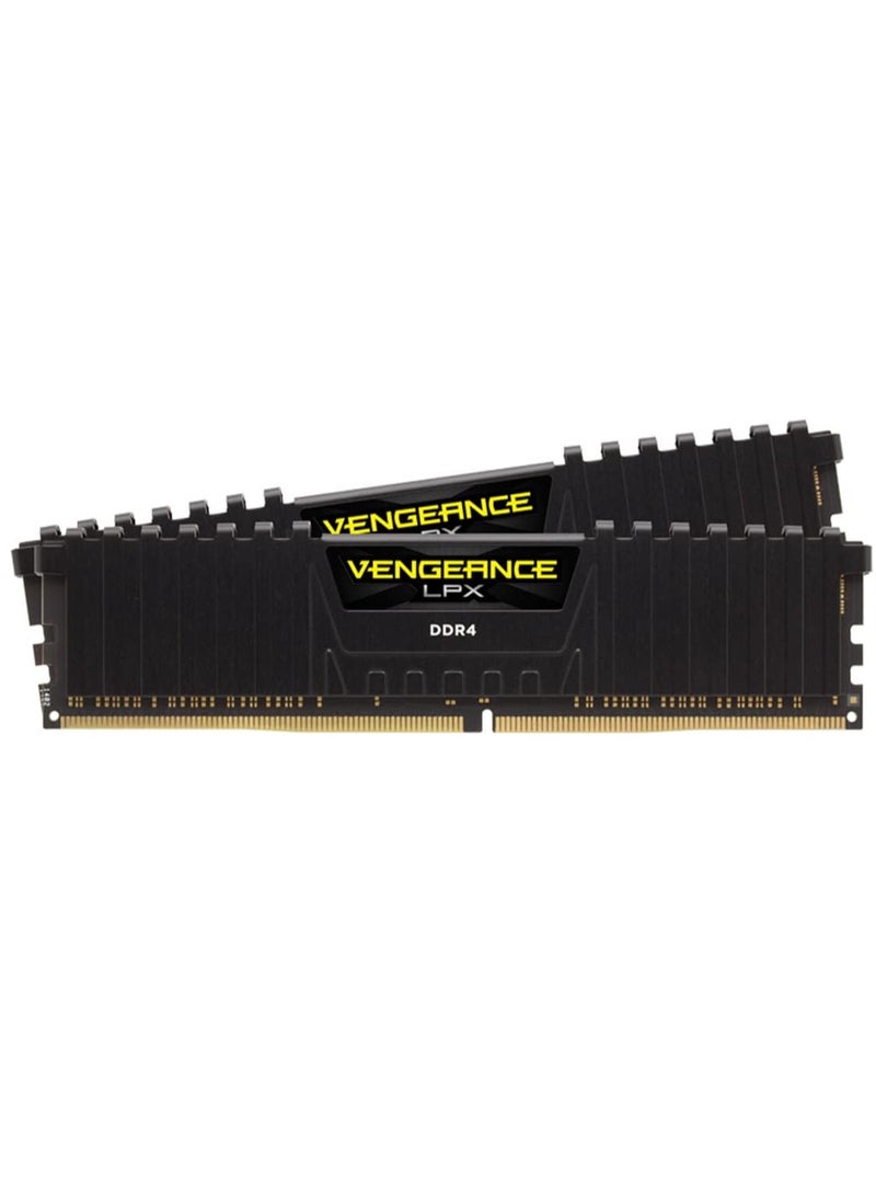 CORSAIR - Vengeance LPX DDR4 64GB 3200MHz CL16 Intel XMP 2.0 Computer Memory 2x32GBNone Black - Image 1