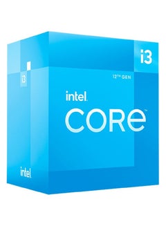 إنتل Intel Core i3-12100 4 Core Alder Lake CPU/Processor (12th Gen), 1700 Socket, 8 Threads, 3.3GHz, 12MB Smart Cache, 60W TDP, Intel UHD Graphics 770 | BX8071512100SRL62 silver 