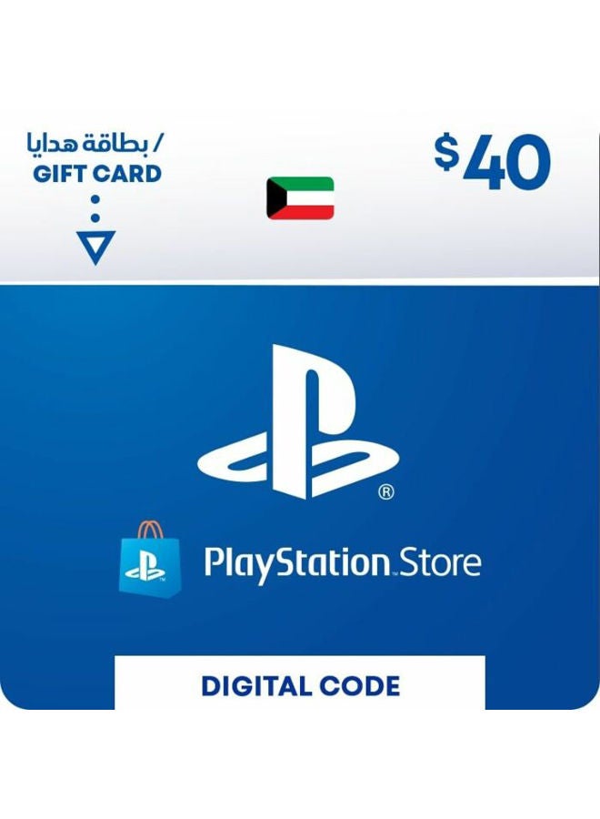 Sony Playstation Kuwait 40 USD Gift Card 