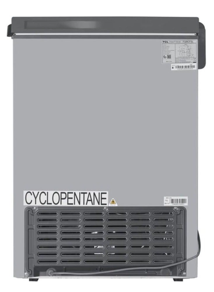 TCL - Chest Freezer 326 Liters 547.5 kW F326CFSL Silver - Image 1
