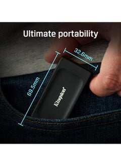 Kingston 1TB XS1000 External USB 3.2 Gen 2 Portable Solid State Drive 1 TB  - Image 2