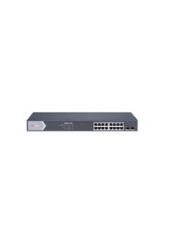 16 Port Gigabit Unmanaged POE Switch DS-3E0518P-E/M Compaitablw with JK Vision BNC Black