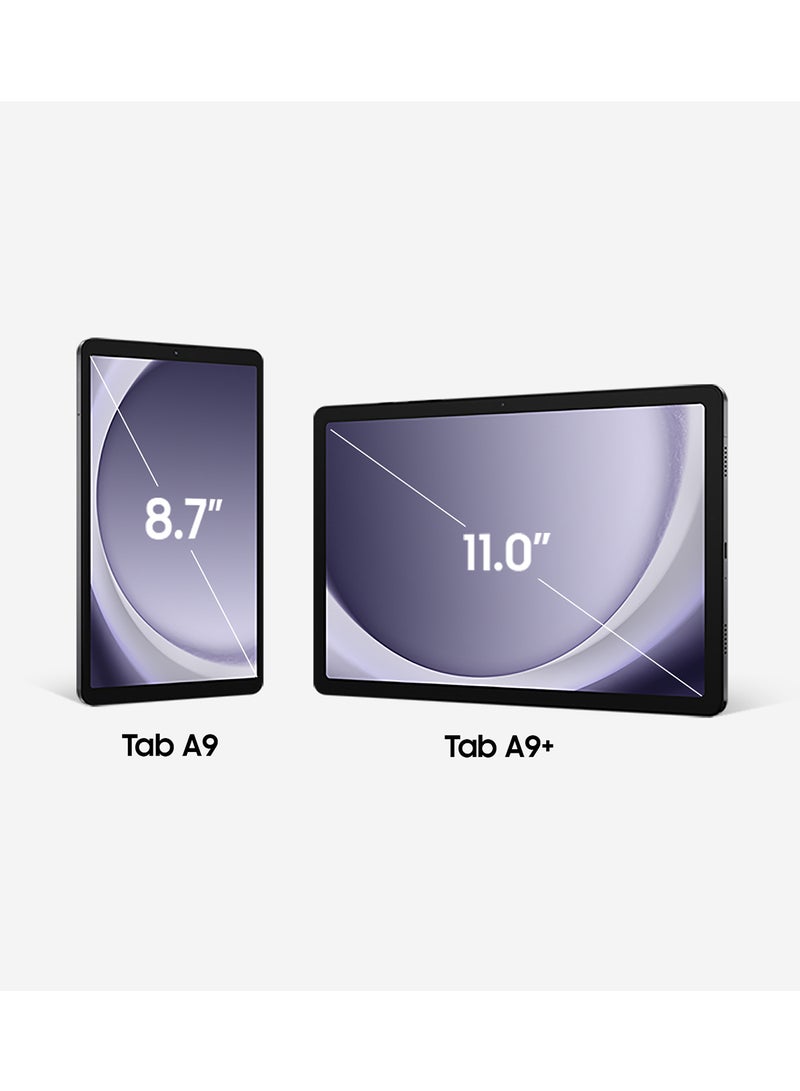 Samsung - Galaxy Tab A9 Graphite 4GB RAM 64GB WiFi - International Version - Image 1