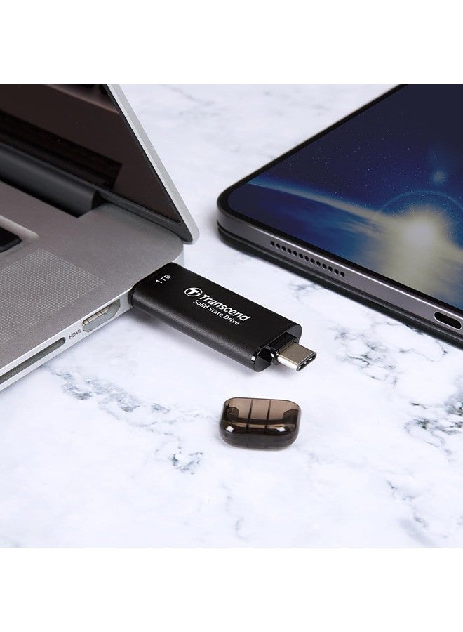 Transcend External SSD ESD310C USB 10Gbps 1 TB  - Image 3