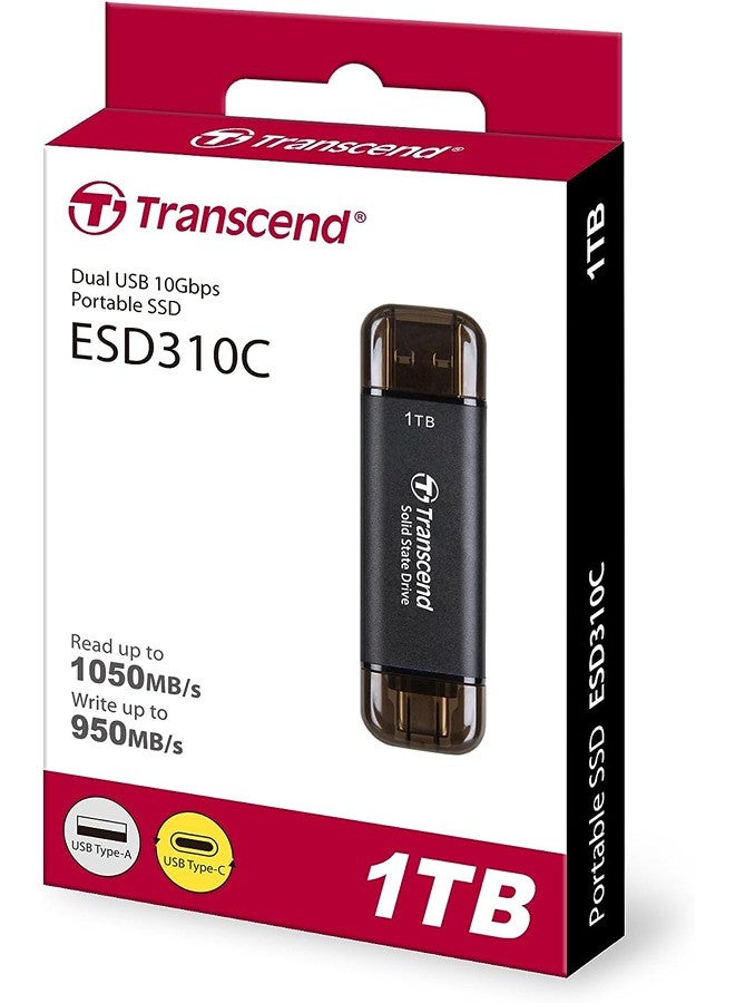 Transcend External SSD ESD310C USB 10Gbps 1 TB  - Image 4