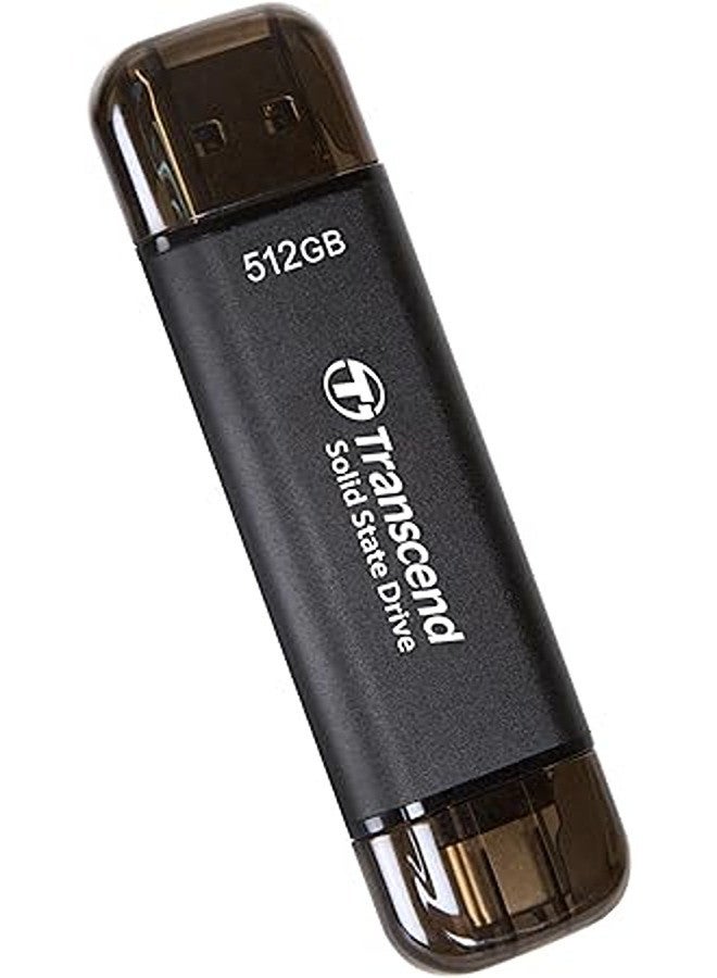 Transcend 512GB External SSD ESD310C USB 10Gbps 1 TB  - Image 2