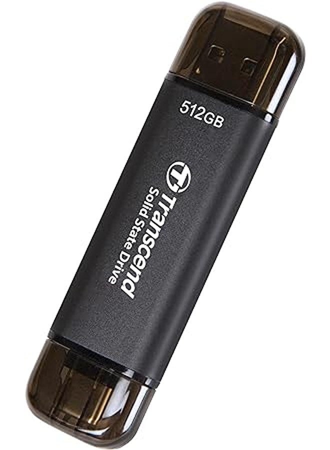 Transcend 512GB External SSD ESD310C USB 10Gbps 1 TB  - Image 3
