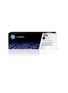HP 35A Original Black LaserJet Toner Cartridge - CB435A Black