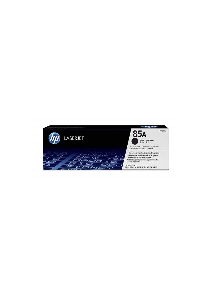 HP HP 85A Black Original LaserJet Toner Cartridge - CE285A Black  - Image 2