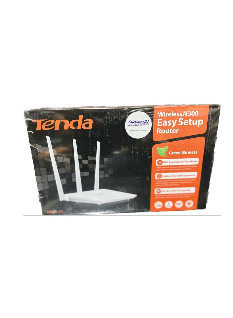 Wireless n300 Easy Setup Router White