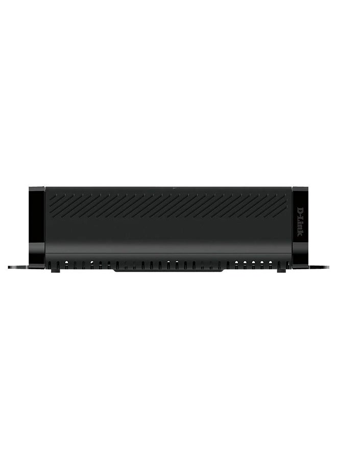 D-Link - DPE-302GE 2-Port Gigabit PoE Extender | Extends Power & Data for Security Cameras, Monitoring, & Telecommunication Systems | 100m Extension per Extender, Up to 500m with Daisy Chain | Matte Black Design with Air Vents & LED Indicators Black - Image 1