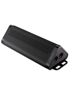 DPE-302GE 2-Port Gigabit PoE Extender | Extends Power & Data for Security Cameras, Monitoring, & Telecommunication Systems | 100m Extension per Extender, Up to 500m with Daisy Chain | Matte Black Design with Air Vents & LED Indicators Black