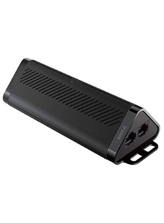 DPE-302GE 2-Port Gigabit PoE Extender | Extends Power & Data for Security Cameras, Monitoring, & Telecommunication Systems | 100m Extension per Extender, Up to 500m with Daisy Chain | Matte Black Design with Air Vents & LED Indicators Black - pnsku/N70015447V/45/_/1721225444/9e8828a4-9626-4e36-9134-2732045e11dd