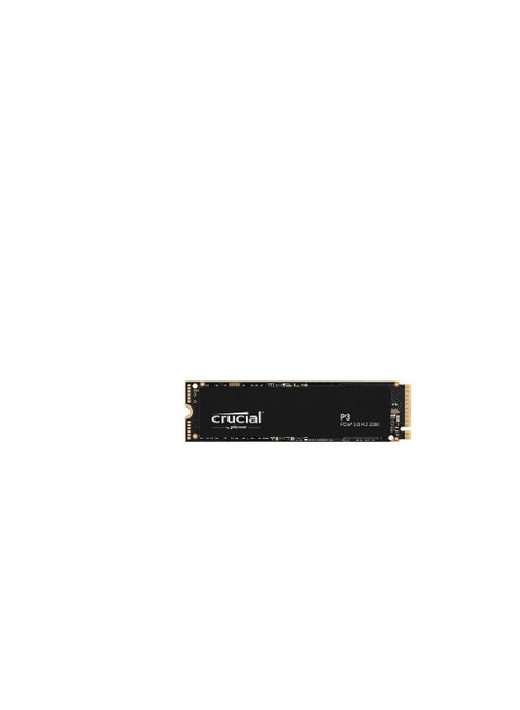 P3 1TB PCIe Internal SSD, M.2 2280 Form Factor, 3500 MB/s Sequential Read, 3000 MB/s Sequential Write, 220 Terabytes Endurance, NVMe Interface, Black | CT1000P3SSD8 1 TB