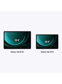 جهاز Galaxy Tab S9 FE باللون الأخضر الفاتح، وذاكرة الوصول العشوائي (RAM) سعة 6 جيجابايت، وذاكرة تخزين داخلية 128 جيجابايت، وواي فاي - الإصدار العالمي - pnsku/N70015485V/45/_/1697638291/41cacbb5-4ede-4796-a796-258b020b8ec9