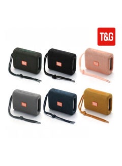 T&G TG-313 TWS Bluetooth V5.0 Wireless Mini Portable Stereo Bass Speaker with Strap Black  - Image 2
