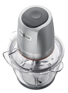 كينوود قطاعة طعام كهربائية مفرمة زجاجية مع وعاء زجاجي سعة 1.2 لتر (سعة تشغيل 600 مل)، Dripper Pro، شفرة رباعية، غطاء تخزين، سرعة مزدوجة، ملعقة، وظيفة سحق الثلج  - Image 2