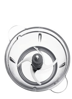 كينوود قطاعة طعام كهربائية مفرمة زجاجية مع وعاء زجاجي سعة 1.2 لتر (سعة تشغيل 600 مل)، Dripper Pro، شفرة رباعية، غطاء تخزين، سرعة مزدوجة، ملعقة، وظيفة سحق الثلج  - Image 4