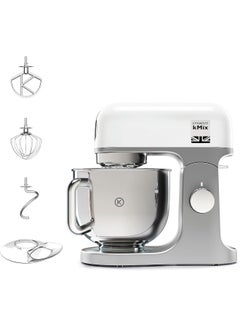 KENWOOD Stand Mixer PREMIUM Kitchen Machine kMix 5L Stainless Steel Bowl, K-Beater, Whisk, Dough Hook, Splashguard, Spatula, Unique Fold Function, Smart Speed Control 1000 W KMX750WH WHITE  - Image 3