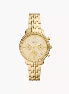 FOSSIL Women's Chronograph Round Shape Stainless Steel Wrist Watch ES5219 - 36 Mm  - Image 1