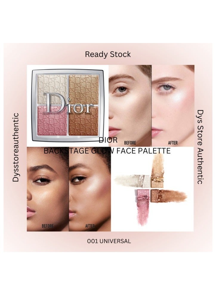 Dior Backstage Glow Face Palette 1 Shades - Image 4