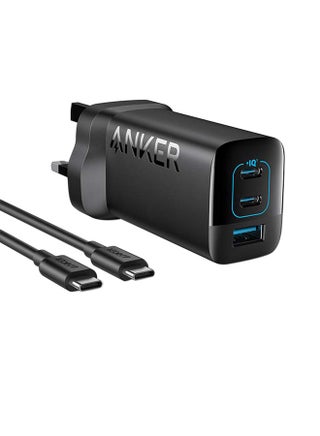 335 Charger 67W USB C Wall Charger, PIQ 3.0 Compact and Foldable Fast Charger Adapter, For Laptop, iPhone 16/15 Series, MacBook Pro, iPad, Samsung S25/S24, Pixel, and More (Cable Included) Black - pnsku/N70015529V/45/_/1739620646/e6faff48-5596-41df-9b6b-743a7d687dea