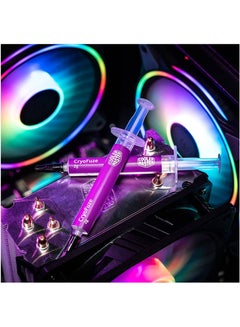 كولر ماستر معجون حراري CryoFuze فائق الأداء، جسيمات نانوية، موصلية وحدة المعالجة المركزية/وحدة معالجة الرسومات W/mk= 14 م، غير قابل للتآكل، درجة الحرارة -50 درجة مئوية حتى 250 درجة مئوية لمبردات وحدة المعالجة المركزية ووحدة معالجة الرسومات  - Image 5