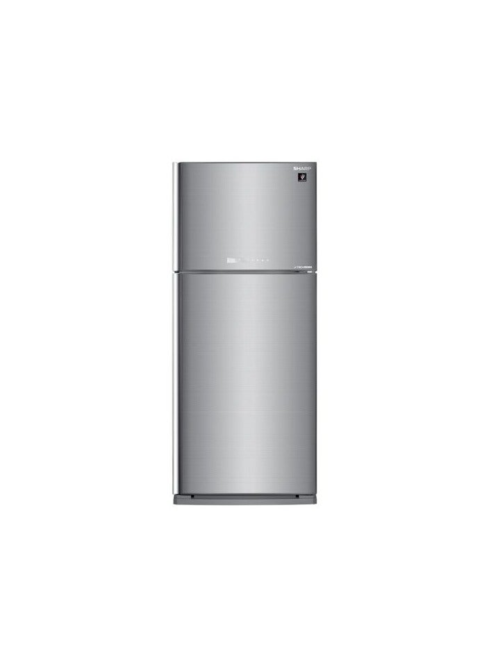 SHARP Refrigerator Inverter, No Frost 385 Liter, Silver SJ-GV48G-SL SJ-GV48G-SL Silver 