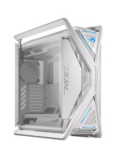 أسوس حافظة الكمبيوتر ROG Hyperion GR701 E-ATX، لوحات جانبية من الزجاج المقسى، مشعاع مزدوج يصل إلى 420 مم، مراوح 4*140 مم، حامل وحدة معالجة الرسومات المعدنية، تخزين المكونات، محور مروحة ARGB، شحن سريع 60 وات، 90DC00F3-B39000 أبيض  - Image 1