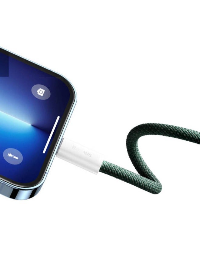 بيسوس كابل بيانات ديناميكي من السلسلة الثانية للشحن السريع من النوع C إلى iP بقدرة 20 وات بطول 1 متر - Image 4