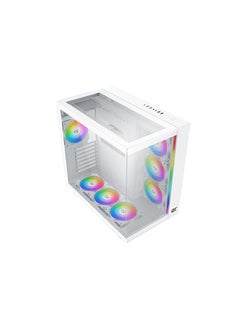 Xigmatek Aqua Ultra Arctic E-ATX Mid-Tower Case White  - Image 1