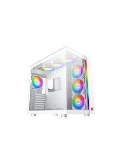Xigmatek Aqua Ultra Arctic E-ATX Mid-Tower Case White  - Image 2
