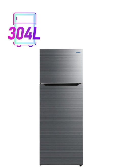 op Mount Refrigerator 411 Liters DWFR559VS Silver