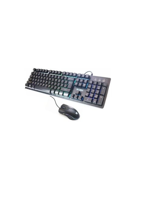 G-Max GX-638 Gaming Keyboard and Mouse Combo BLACK