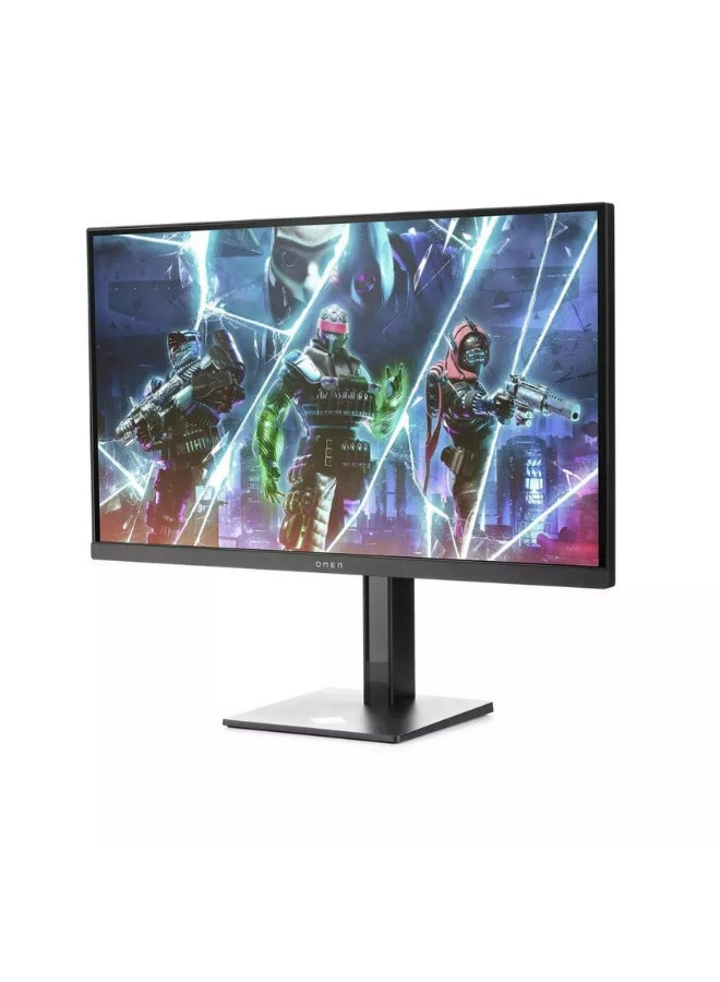 27" Inch Omen Gaming Monitor, FHD IPS (1920x1080) HDR, Flat Screen, 165Hz Refresh Rate, 1ms GTG Response Time, DisplayPort, 2x HDMI & AMD FreeSync™ Premium | Black