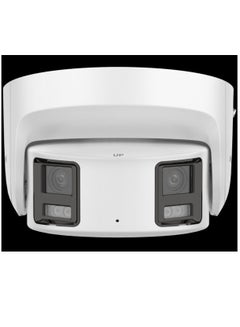 HIKVISION 8MP Panoramic Full Color POE IP Camera,Ultra Wide View Angle Dome Camera with Strobe Light&Audio Alarm,Human/Vehicle Detection,WDR,SD Card Slot,2 Way Audio,IP67 | DS-2CD2387G2P-LSU/SL(4MM)  - Image 3